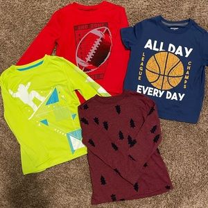 Boys shirts; Little boy shirts; Size 4/5; Cat & Jack Boys; Old Navy Boy; BUNDLE